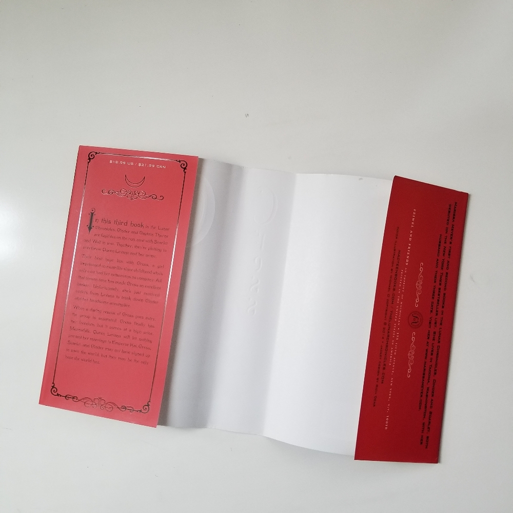 (Regular) Cress by Marissa Meyer, 1st ed. - Picture 8 of 12